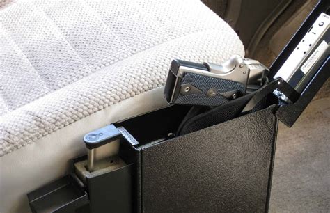 secure vehicle gun storage box